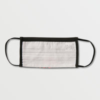 VOLCOM FACE MASK - BLACK PRINT