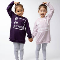 Best Friend Lite Sweatshirt - Plum