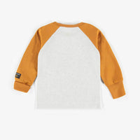 ADJUSTABLE PATTERNED PYJAMAS IN ORGANIC COTTON, BABY