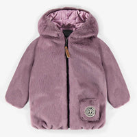 REVERSIBLE PLUSH COAT, BABY
