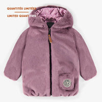 REVERSIBLE PLUSH COAT, BABY