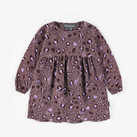ANIMALISTIC PATTERNED DRESS, BABY GIRL
