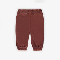 RUST NYLON PANTS, BABY