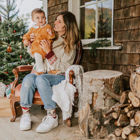 CARAMEL LOOSE FIT BODYSUIT IN TERRY, BABY