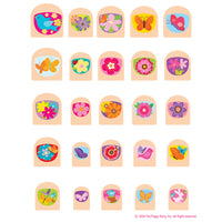 Lil' Fingers Nail Art- Spring Fling