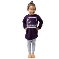 Best Friend Lite Sweatshirt - Plum