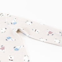 Organic Cotton Two-Piece Long Sleeve PJ Set - Winter Skate