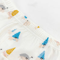 Bamboo Boys Boxer Briefs Underwear (2 Pack) - Hermit Crab