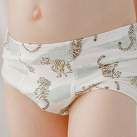 Bamboo Boys Boxer Briefs Underwear (2 Pack) - King of the Jungle