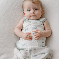 Bamboo Cotton Jersey Swaddle Sleep Bag 0.25 TOG - The Ant & The Grasshopper