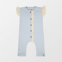 Lace Rib Dungarees