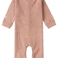 Playsuit L/S Mahogany