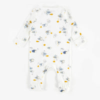 WHITE PATTERN PYJAMAS - SUBMARINE