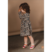 Bolero L/S Dress - Leo aop