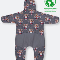 All-Weather Fleece Onesie - Tiger | Waterproof Windproof Eco