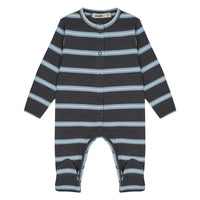 Bold Stripe Rib Footsie