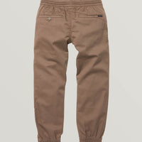 LITTLE BOYS FRICKIN SLIM JOGGER PANTS - MUSHROOM