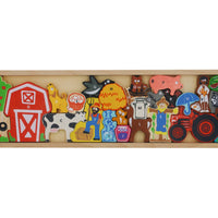 Farm A to Z Puzzle & Playset