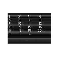 Numbers Practice Chalkboard Placemat