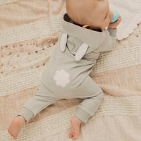 Baby Bunny Hooded Pale Blue Playsuit