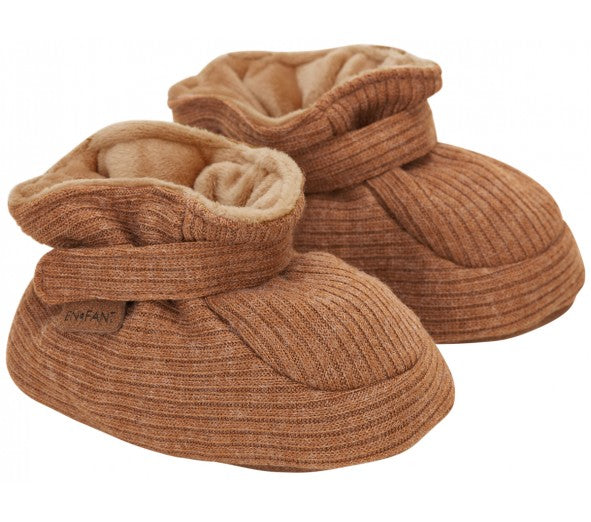 EN FANT BABY SLIPPERS Lion Brown - Main Image