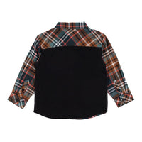 Forest Plaid Baby Shirt