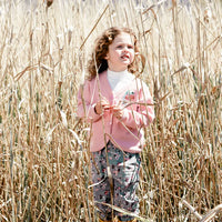 Printed Flowers Corduroy Pant