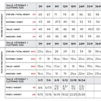 One Piece Baby Snowsuit Dusty Blue