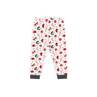 Organic Cotton Two-Piece PJ Set - Eric Carle Candy Cane Lane