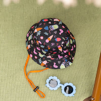 Poolside Bucket hat Black