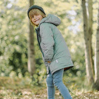 QUILTED HOODED PARKA, UNISEX