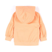 REVERSIBLE ZIP HOODIE - CORAL