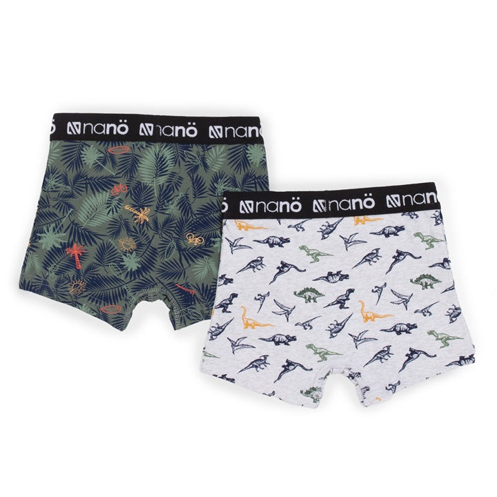 BOXERS, 2-PACK - GREEN