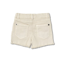 White flat shorts One day in NYC