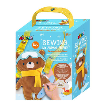 Sewing My Animal Friend - Snowboarding Bear