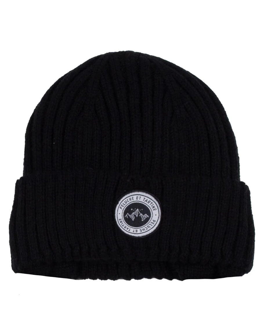 Leon Boys Black Knit Hat