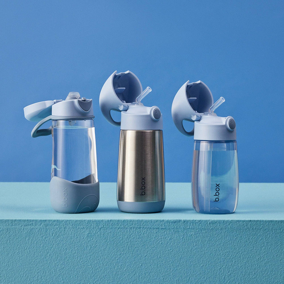 380mL Drink Bottle Jnr.: Chill Out Blue