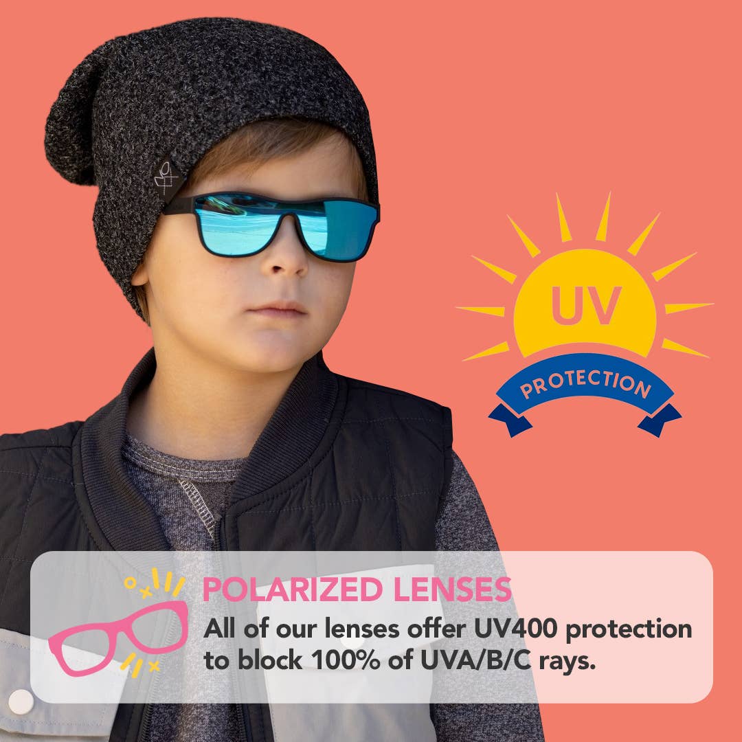 Single Shield Sunglasses | Black