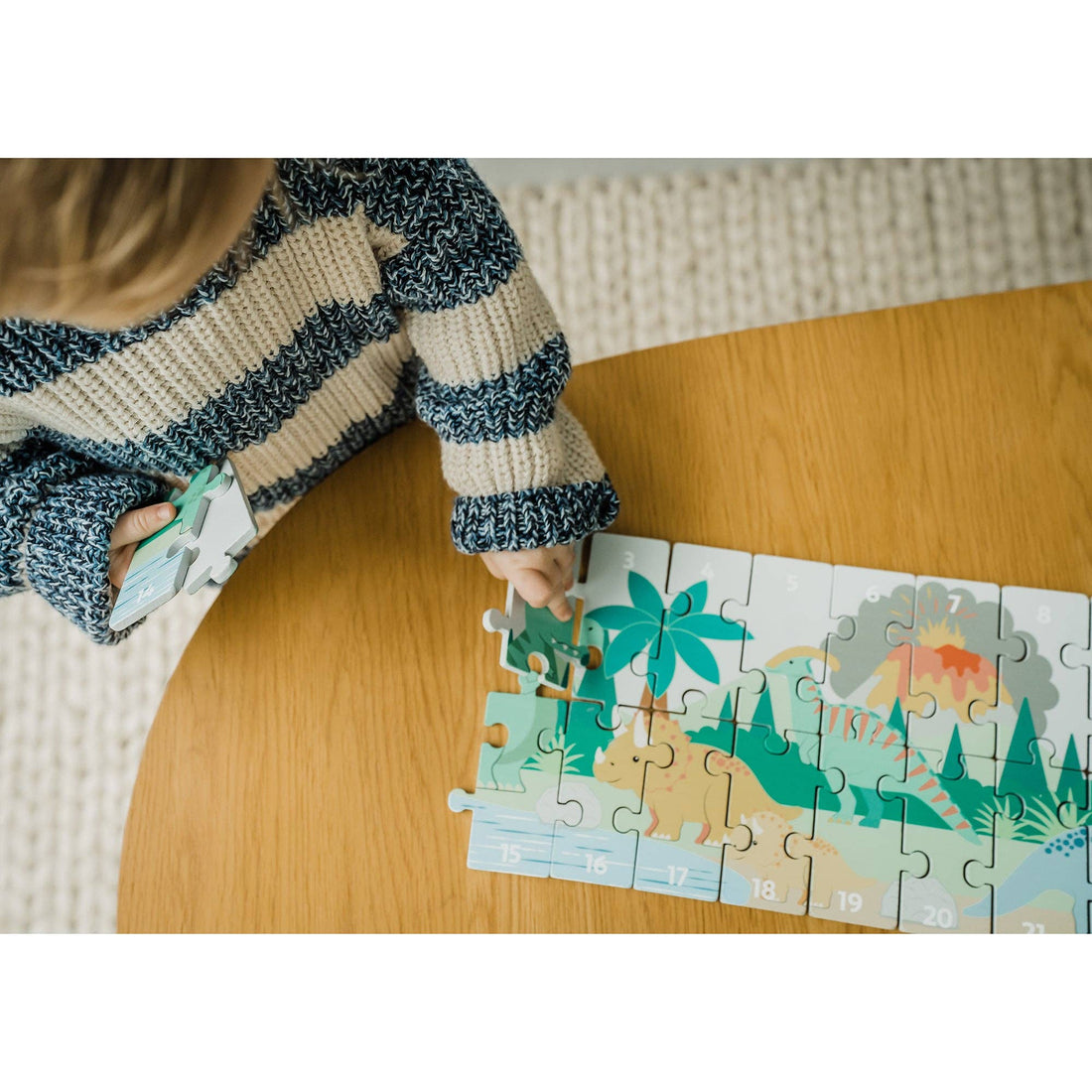 Dinosaurs Number Puzzle