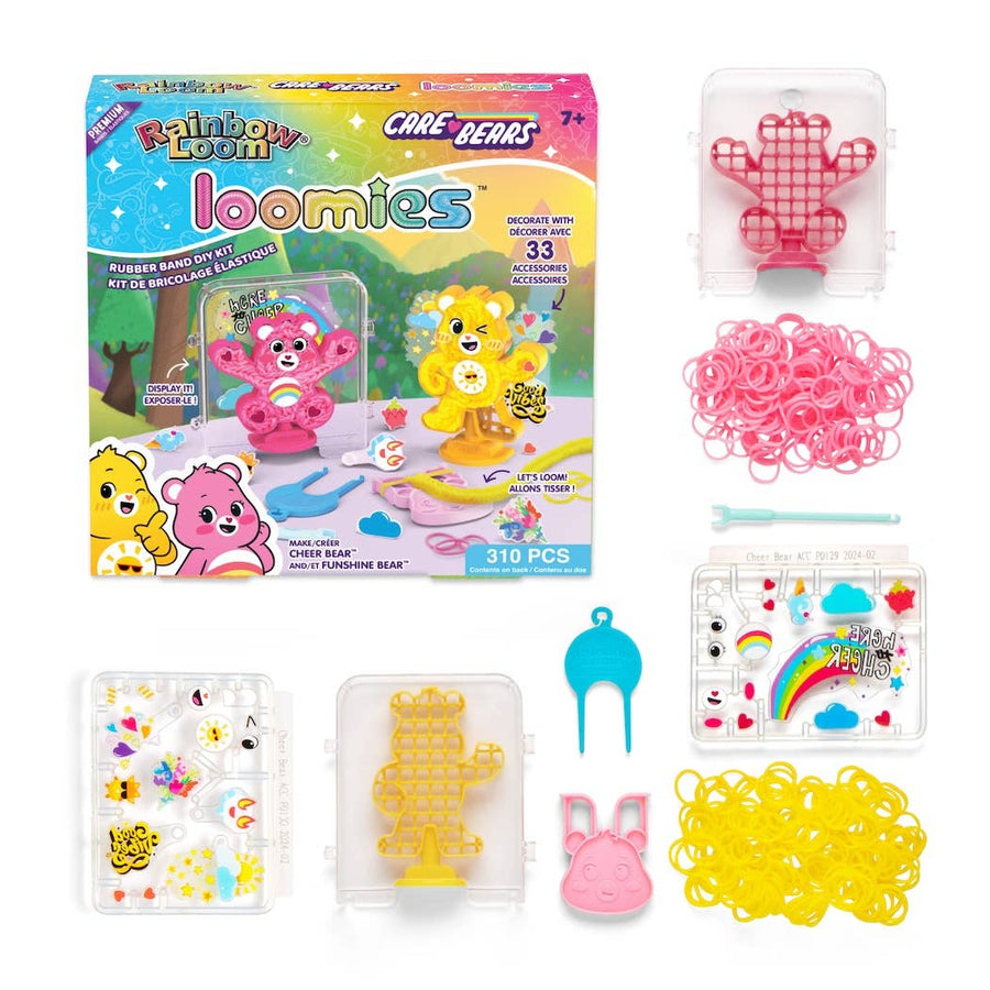 CB 2pk Loomie - Funshine and Cheer Bear w/case
