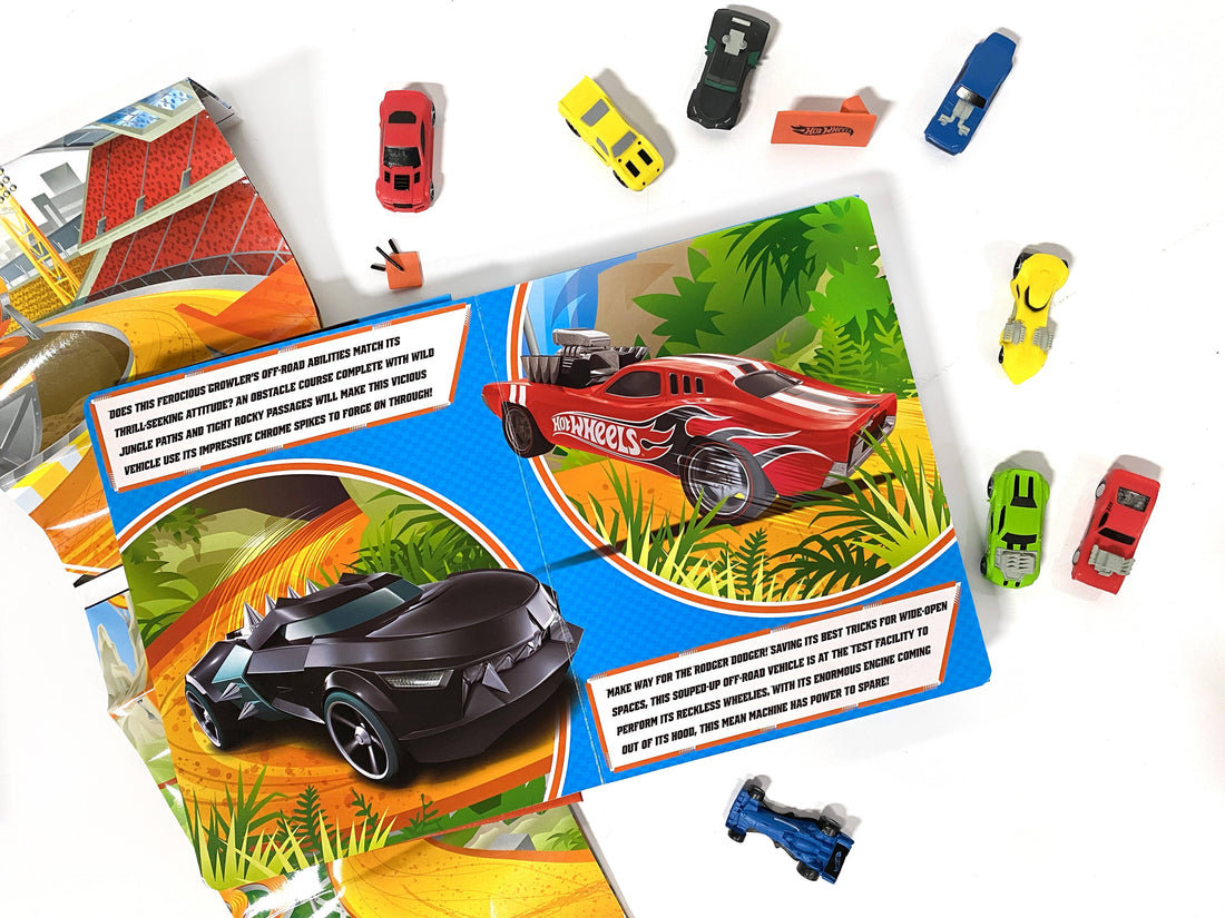 MATTEL HOT WHEELS MY BUSY BOOK
