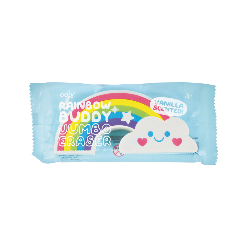 rainbow buddy scented jumbo eraser