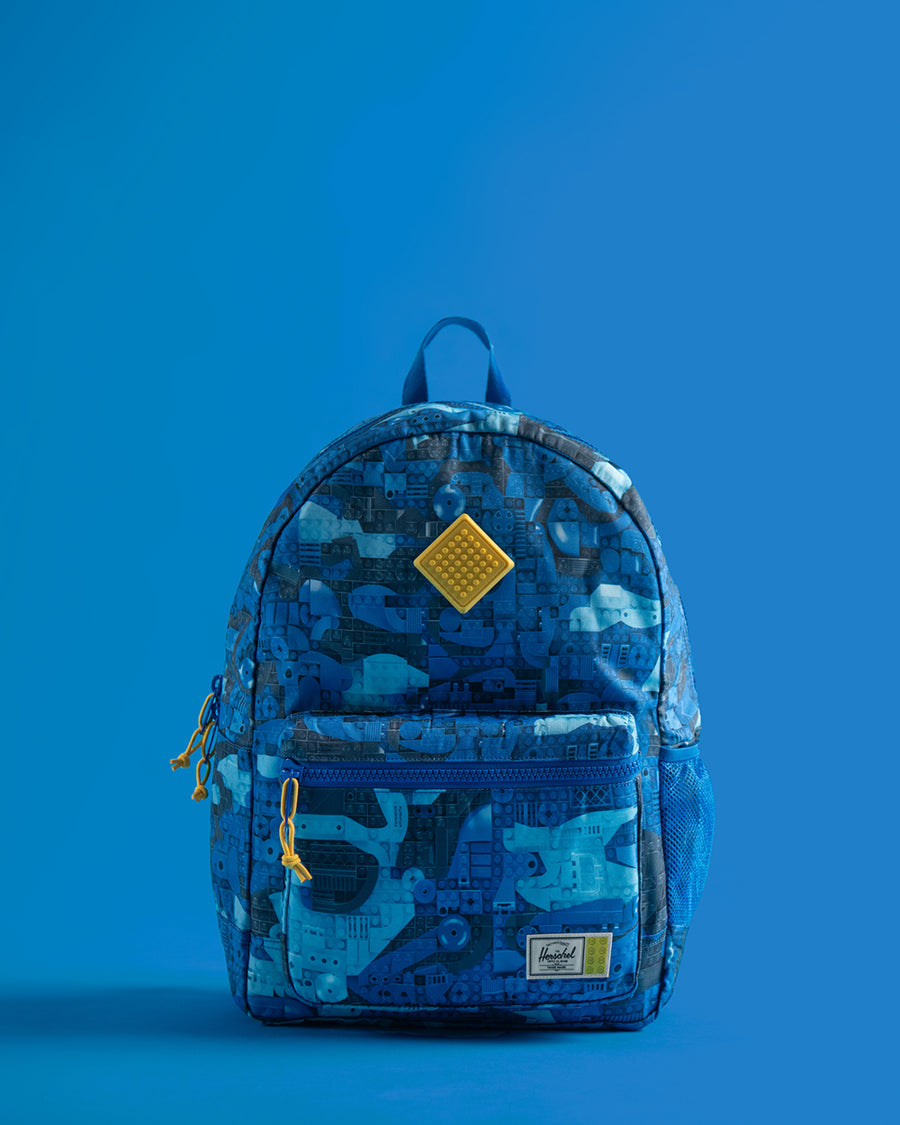 LEGO® Herschel Heritage Backpack | Youth 26L - Abstract Bricks Blue