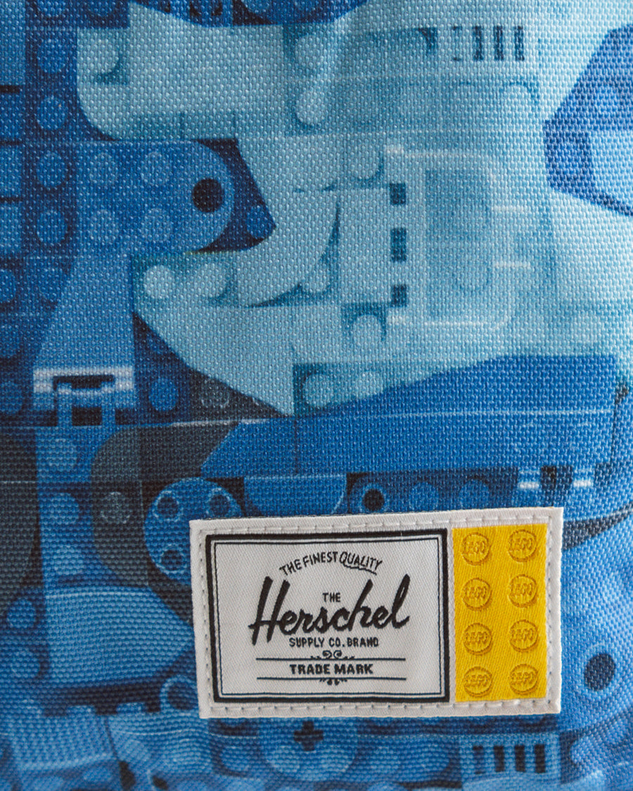 LEGO® Herschel Heritage Backpack | Youth 26L - Abstract Bricks Blue