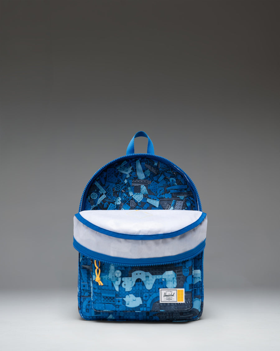 LEGO® Herschel Heritage Backpack | Kids 20L - Abstract Bricks Blue