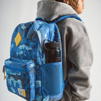 LEGO® Herschel Heritage Backpack | Kids 20L - Abstract Bricks Blue
