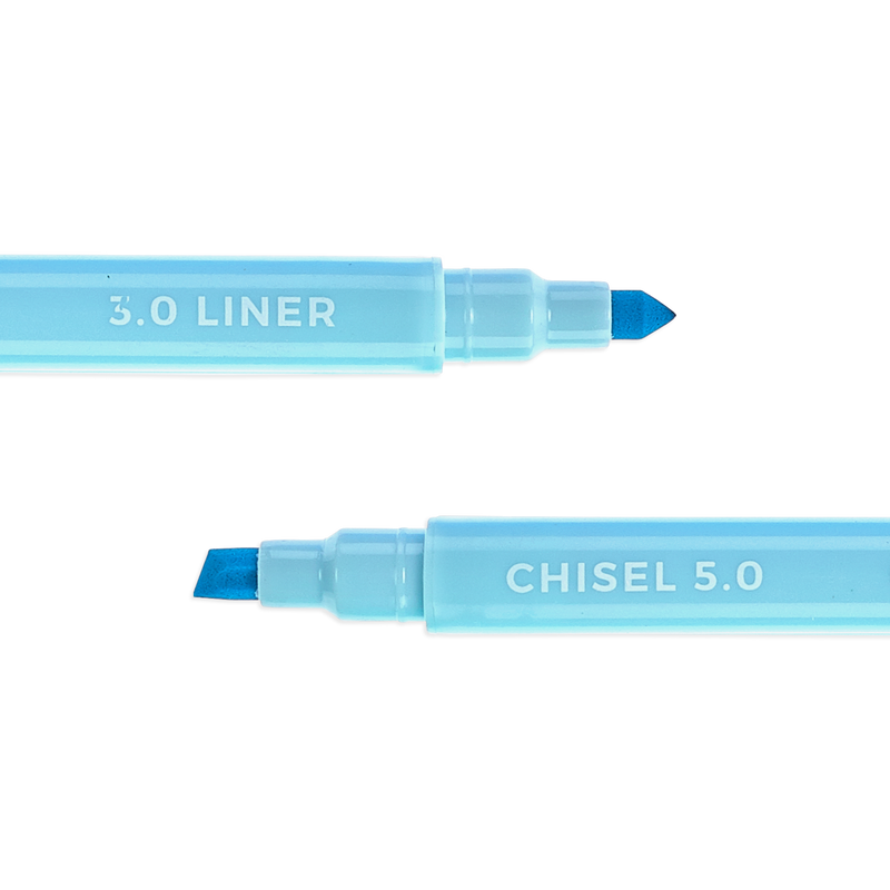 pastel liners dual tip markers
