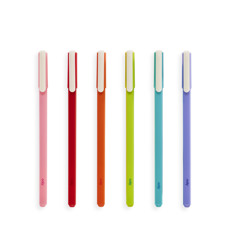 fine line colored gel pens