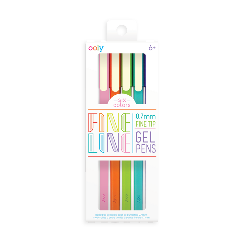 fine line colored gel pens