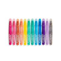 rainbow sparkle watercolor gel crayons